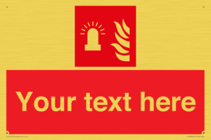 Custom Fire: Fire alarm flashing light